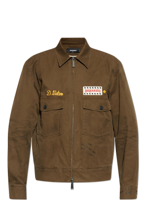 Jacket with logo