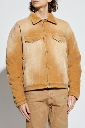 Dsquared2 Cordjacke mit Logo