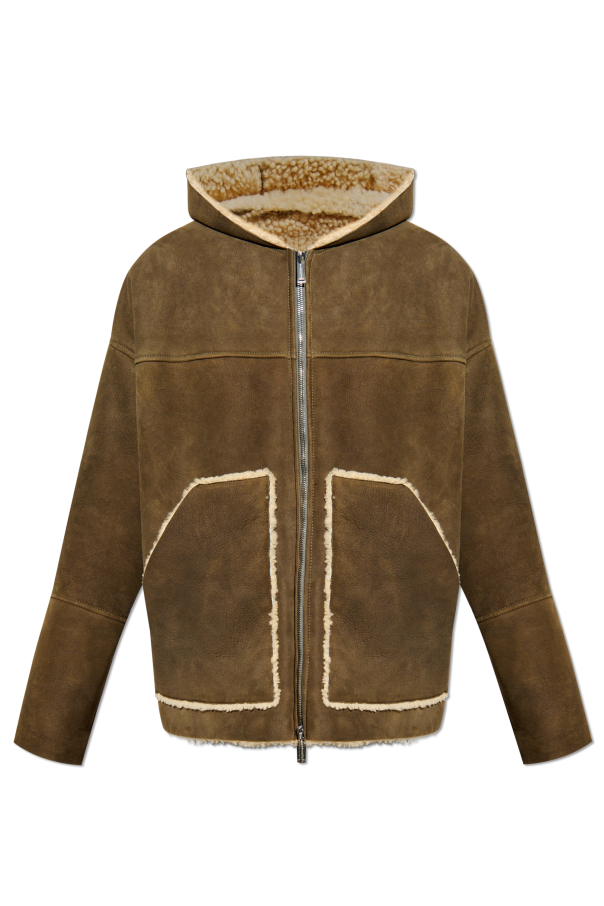 Lambskin sheepskin coat od Dsquared2