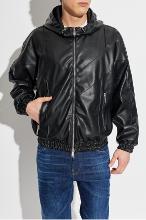 Dsquared2 Chaqueta de cuero ecológico