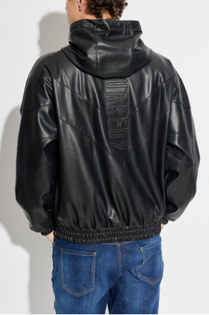 Dsquared2 Chaqueta de cuero ecológico