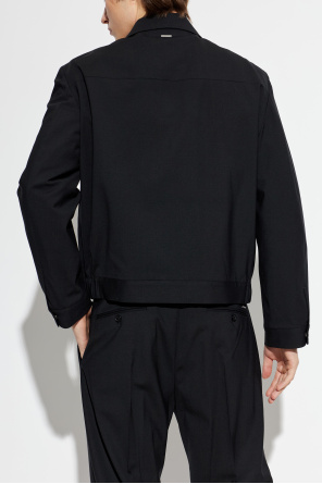 Dsquared2 Wool jacket with lurex thread