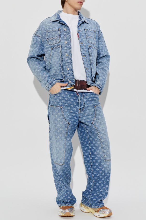 Dsquared2 Jeansjacke mit Monogramm
