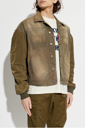 Dsquared2 Chaqueta vaquera con efecto vintage