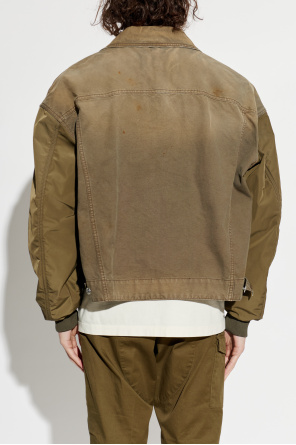 Dsquared2 Chaqueta vaquera con efecto vintage