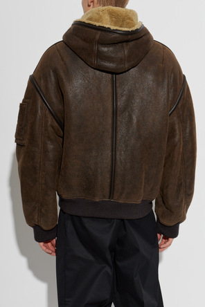 Dsquared2 Casaco de camurça com capuz