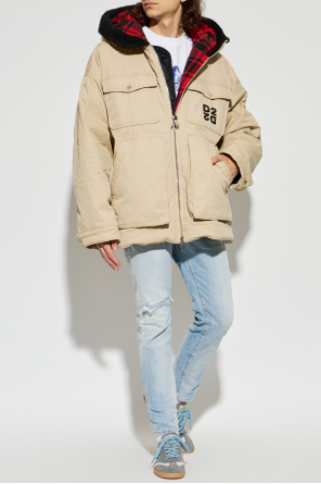 Wattierte jacke mit kapuze od Dsquared2