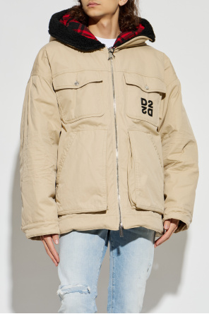 Dsquared2 Insulated jacket with hood