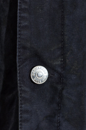 Dsquared2 Denim jacket with hood