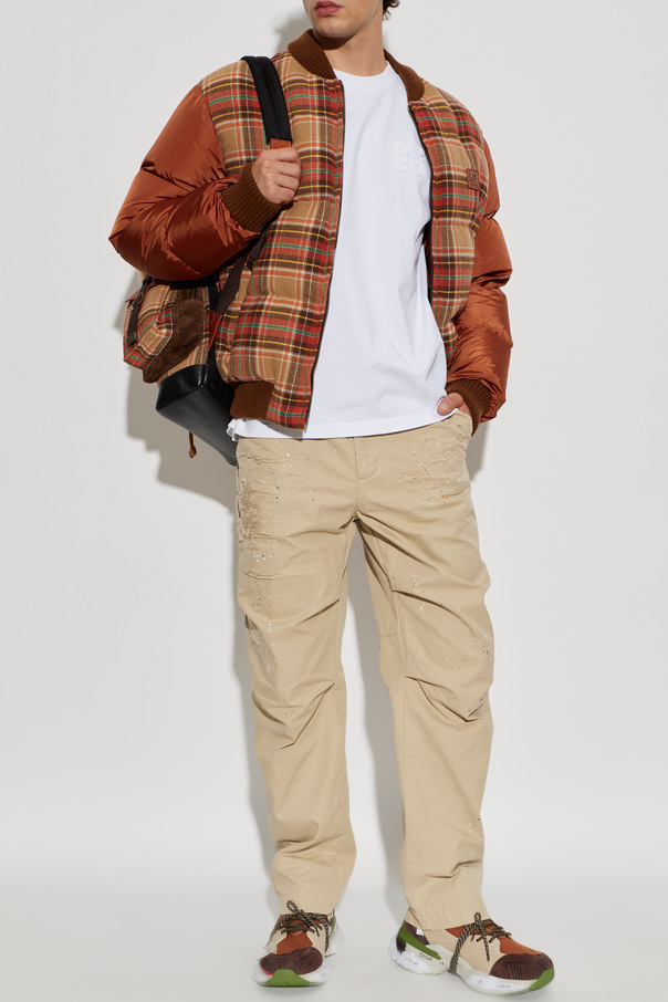 Dsquared2 Puffer jacket with logo patch