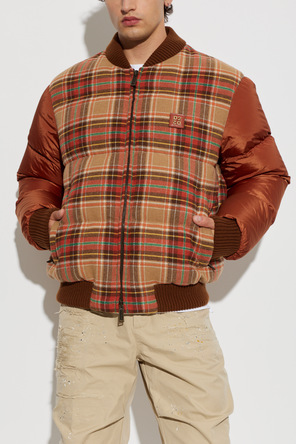 Dsquared2 Puffer jacket with logo patch