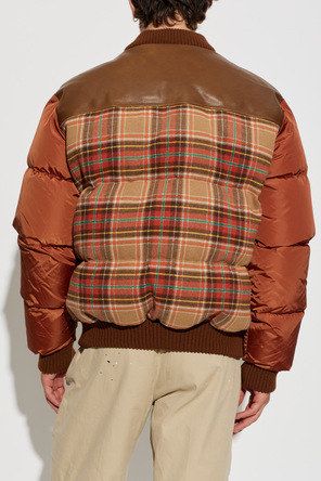Dsquared2 Puffer jacket with logo patch