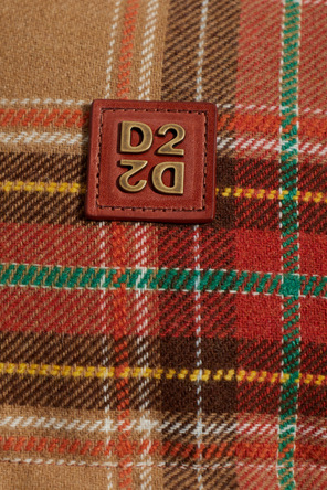 Dsquared2 Puffer jacket with logo patch