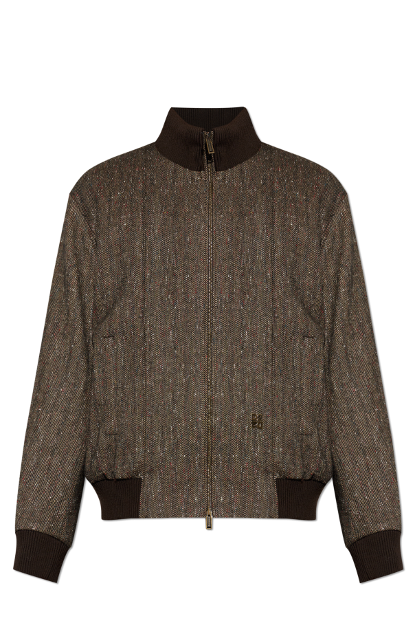 Herringbone pattern jacket od Dsquared2