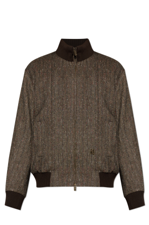 Jacke mit fischgrätenmuster od Dsquared2