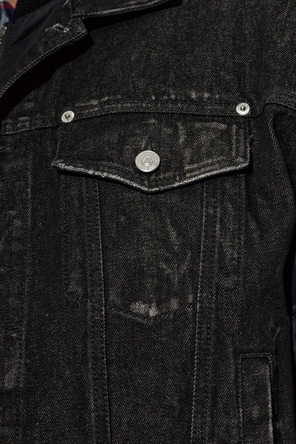 Dsquared2 Bomber jacket made from mixed materials