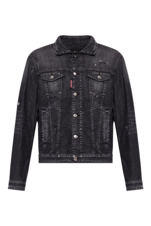 Chaqueta vaquera con efecto vintage