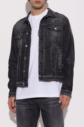 Dsquared2 Denim jacket with a vintage effect
