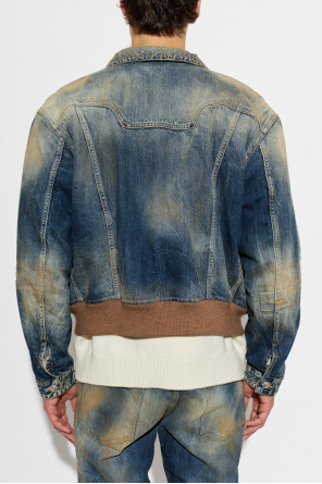 Dsquared2 Džínsová bunda s efektom ‘vintage’