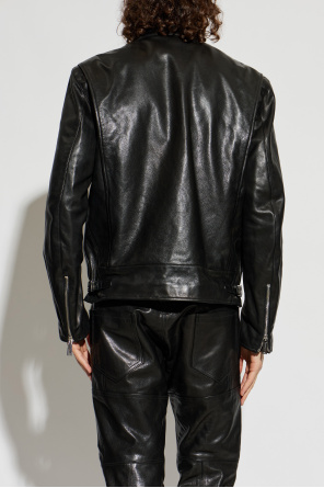 Dsquared2 Leather jacket with studs