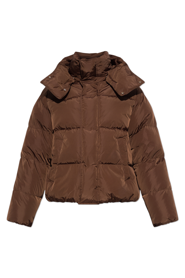 Quilted jacket with detachable hood od Dsquared2