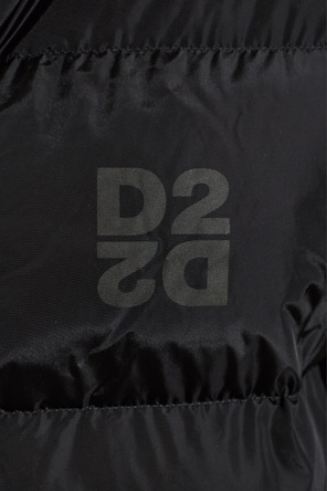 Dsquared2 Insulated jacket with printed logo