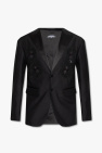 Dsquared2 BLACK Floral blazer