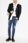 Dsquared2 BLACK Floral blazer