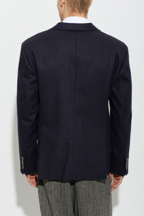 Dsquared2 Wool blazer with embroidered logo