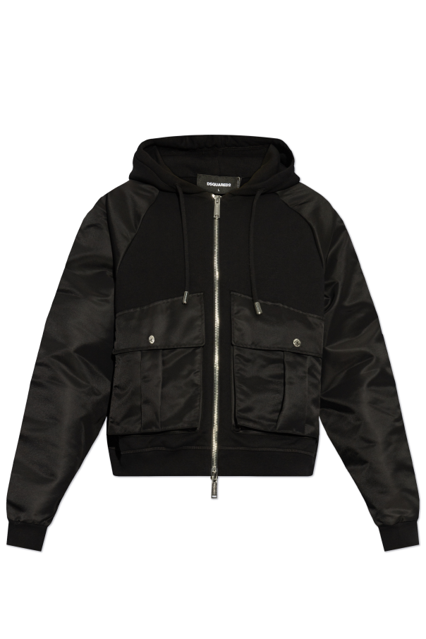 Jacket made of combined materials, zdjęcie 1 Jacket made of combined materials od Dsquared2