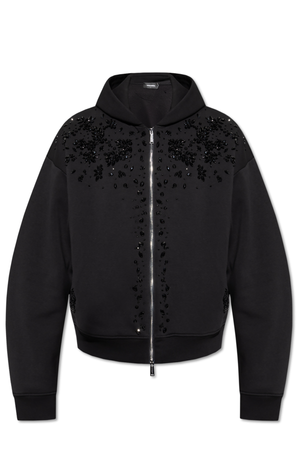 Sweatshirt with crystals, zdjęcie 1 Sweatshirt with crystals od Dsquared2
