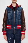 Dsquared2 NAVY BLUE Denim jacket with logo