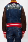 Dsquared2 NAVY BLUE Denim jacket with logo