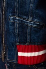 Dsquared2 NAVY BLUE Denim jacket with logo