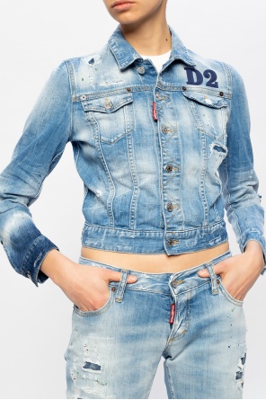 Dsquared2 Distressed denim jacket