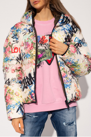 Dsquared2 'Granny's Flower’ quilted jacket