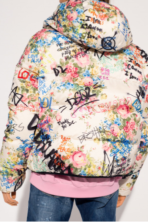 Dsquared2 'Granny's Flower’ quilted jacket