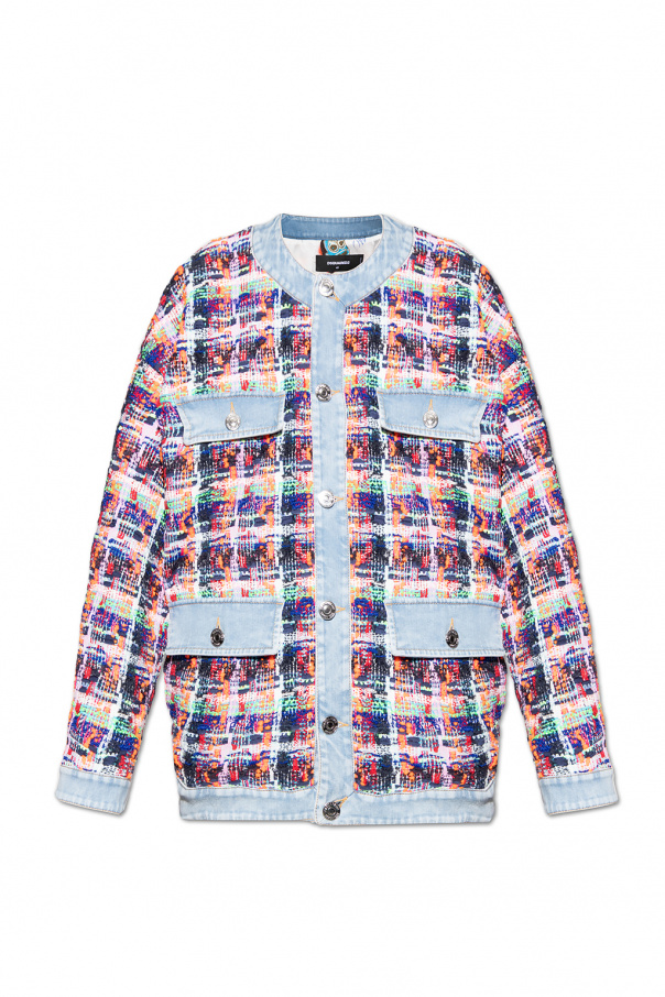 Dsquared2 ‘Riviera’ tweed jacket