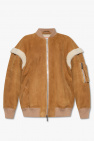 Dsquared2 Leather bomber jacket