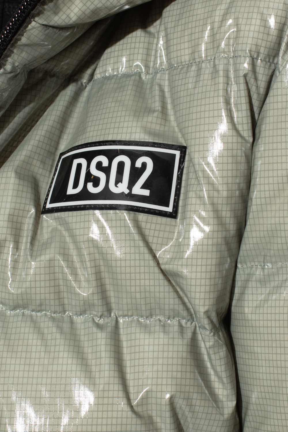 Dsquared2 Pullover aus weichem Material mit Stehkragen und Strukturmuster