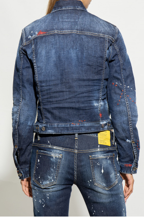 Dsquared2 Denim Wings-print jacket