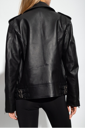 Dsquared2 Leather print jacket