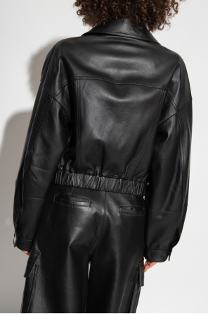 Dsquared2 Leather Haculla jacket
