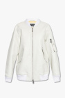 Dsquared2 Leather bomber jacket