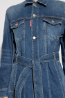 Dsquared2 NAVY BLUE Long denim jacket