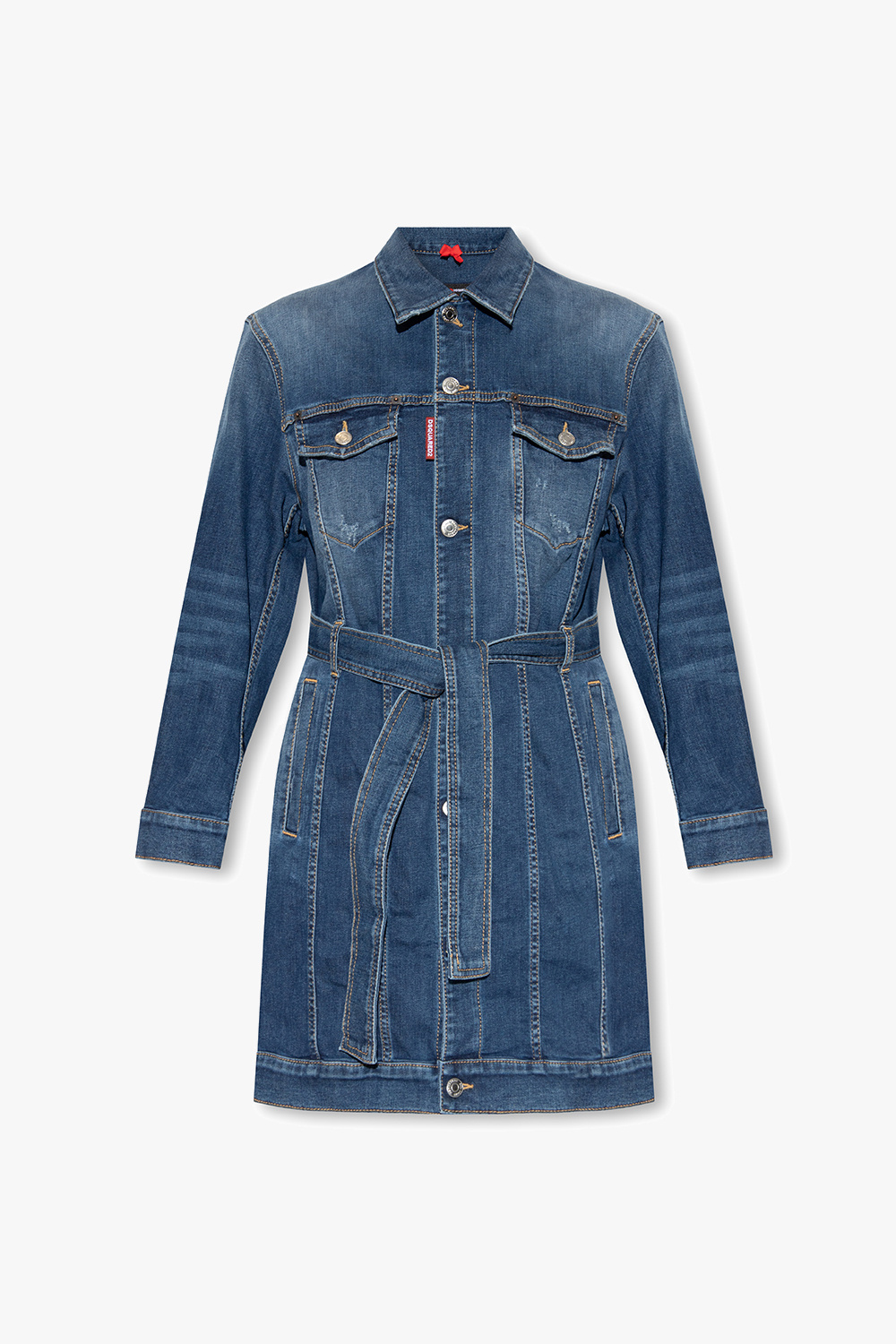 Dsquared2 Long denim jacket