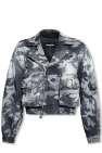 Dsquared2 Denim jacket with camo motif