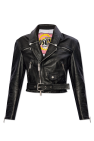 Dsquared2 BLACK Leather jacket