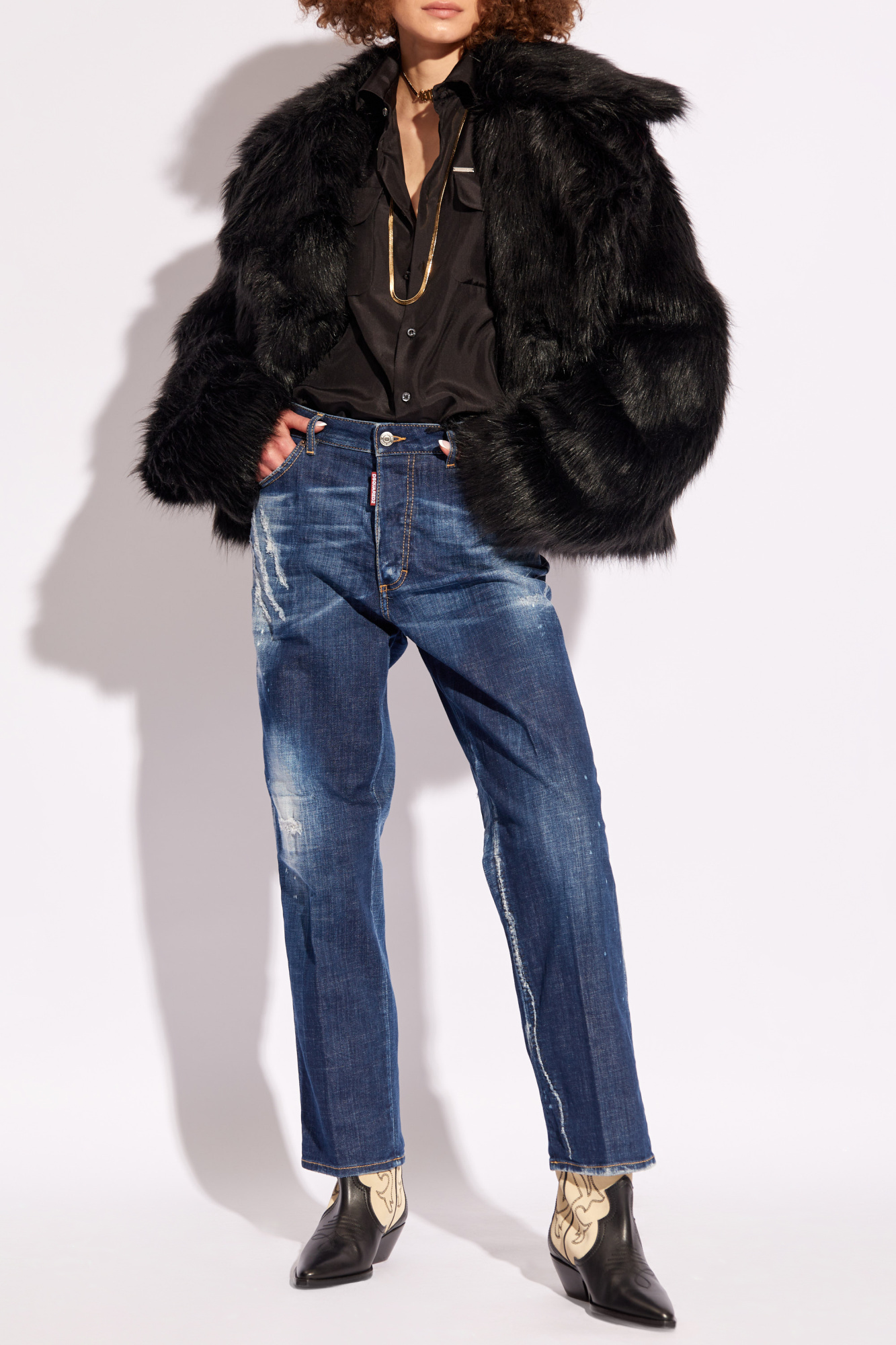 Dsquared2 Fur Jacket