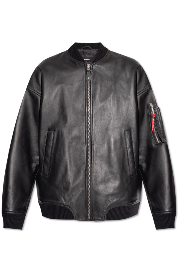 Dsquared2 Leather jacket by Dsquared2